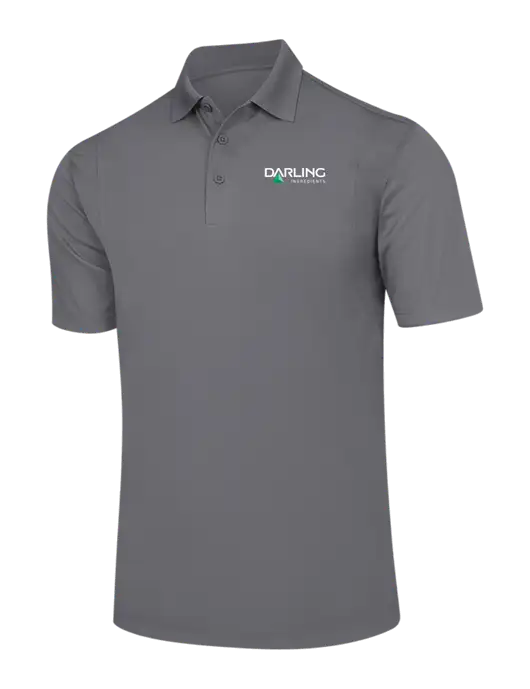 Medium Grey Micropique Sport-Wick Polo w/Darling Ingredients Logo