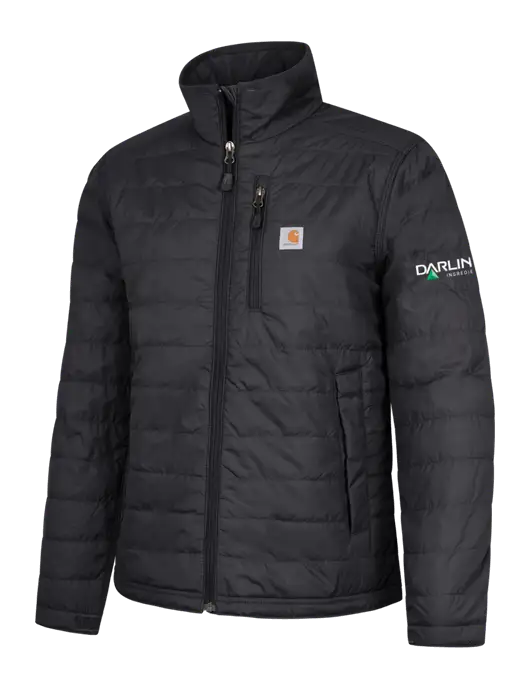 Carhartt Womens Black Gilliam Jacket w/Darling Ingredients Logo
