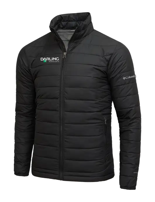 Columbia Black Powder Lite Jacket w/Darling Ingredients Logo