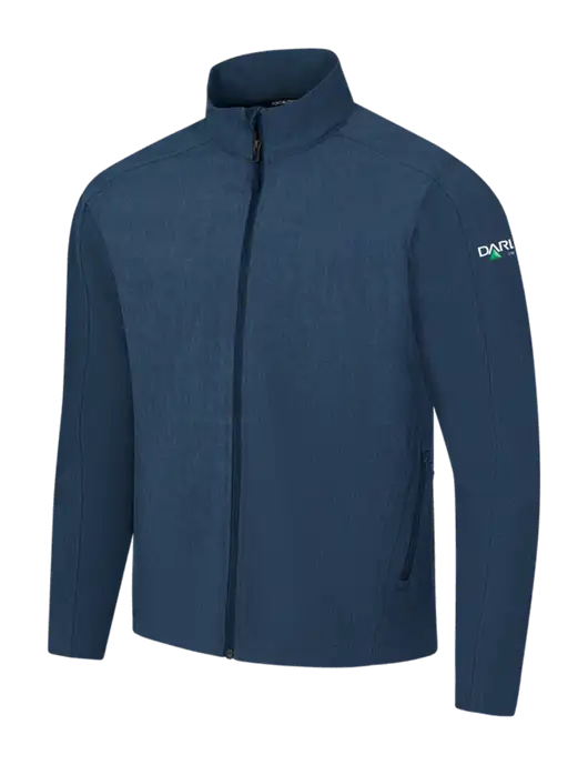 Navy Heather Core Soft Shell Jacket w/Darling Ingredients Logo