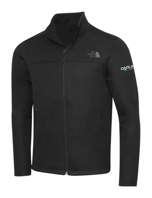 North Face Black Ridgewall Soft Shell Jacket w/Darling Ingredients Logo