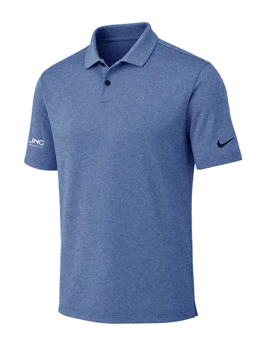Nike Dark Royal Heather Dri-FIT Vapor Polo w/Darling Ingredients Logo