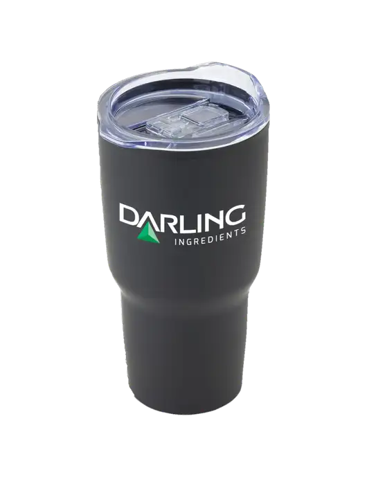Odyssey Black 30 oz Travel Tumbler w/Darling Ingredients Logo
