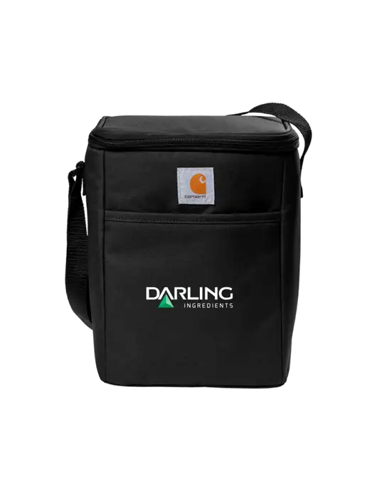 Carhartt Black Vertical 12-Can Cooler w/Darling Ingredients Logo