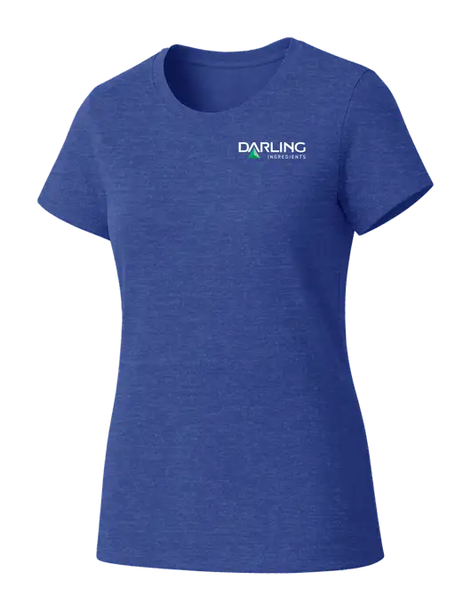 Womens Seriously Soft Royal Frost T-Shirt w/Darling Ingredients Logo