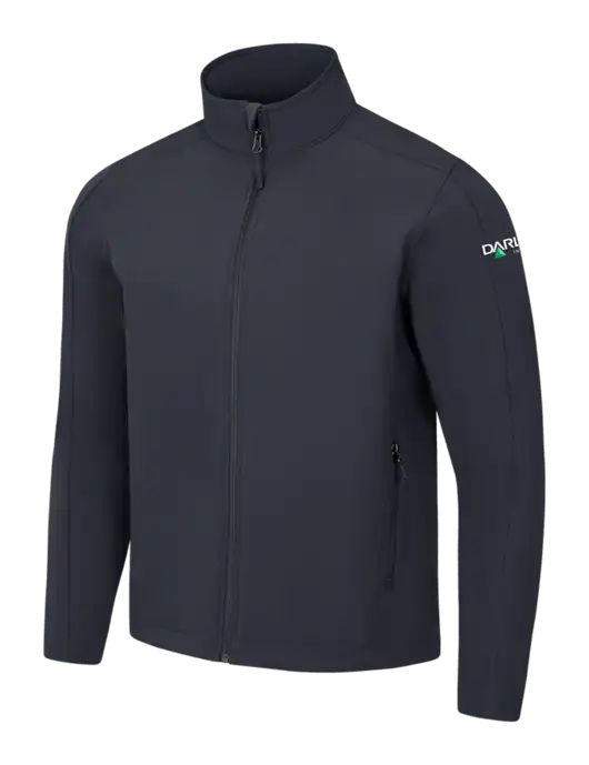 Charcoal Grey Core Soft Shell Jacket w/Darling Ingredients Logo