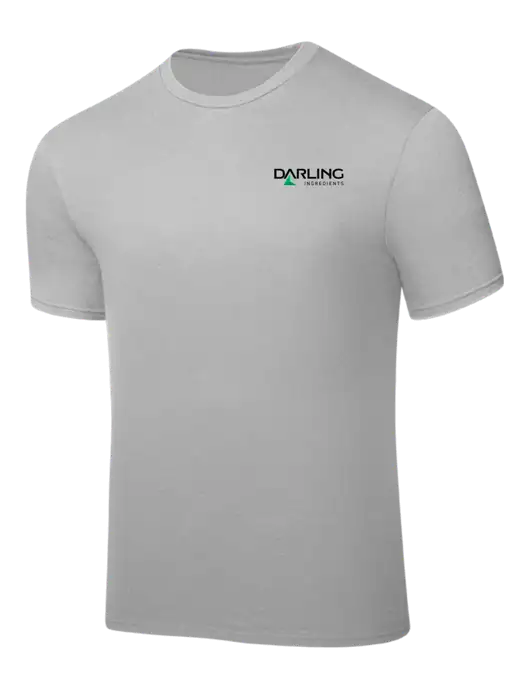 Silver PosiCharge Competitor Tee w/Darling Ingredients Logo