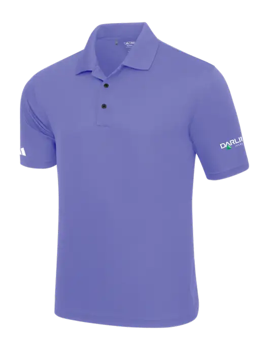 Adidas Light Purple Basic Sport Polo w/Darling Ingredients Logo