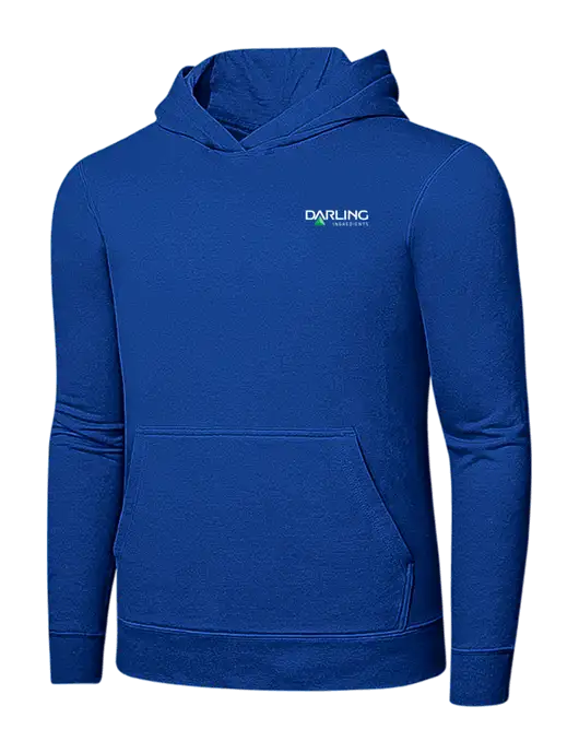 True Royal 7.8 oz Ring Spun Hooded Sweatshirt w/Darling Ingredients Logo
