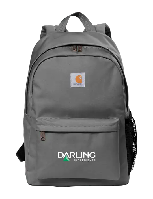 Carhartt Grey Canvas Backpack w/Darling Ingredients Logo