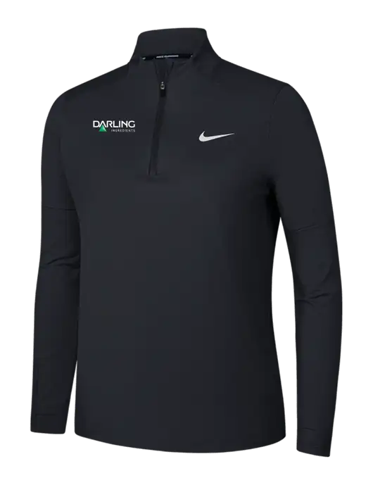 Nike Black Womens Dri-FIT Element 1/2-Zip Pullover w/Darling Ingredients Logo