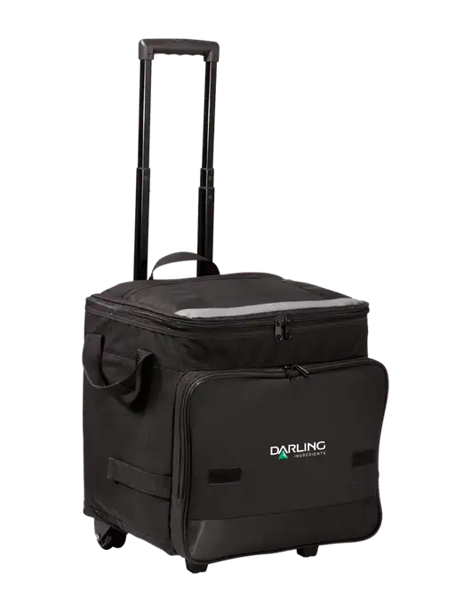 Black Rolling Cooler w/Darling Ingredients Logo