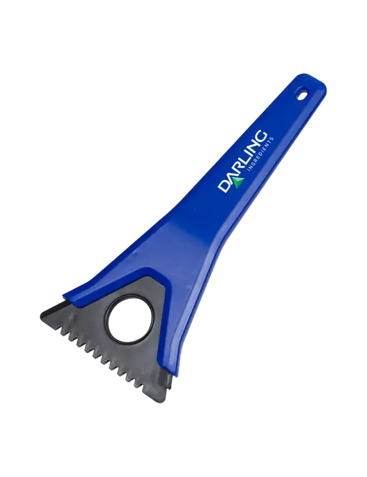 TriBlade Blue Windshield Scraper w/Darling Ingredients Logo