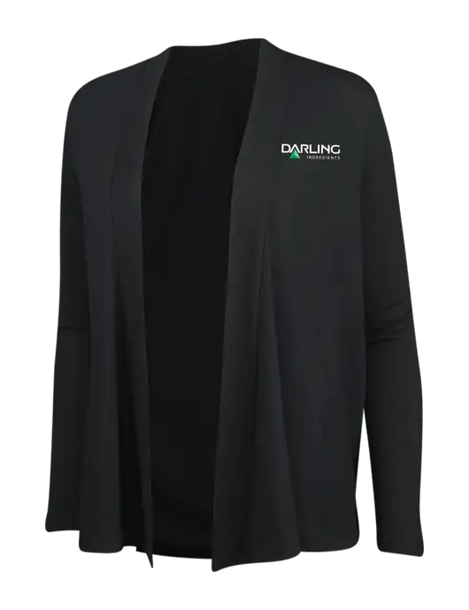Black Womens Concept Cardigan w/Darling Ingredients Logo