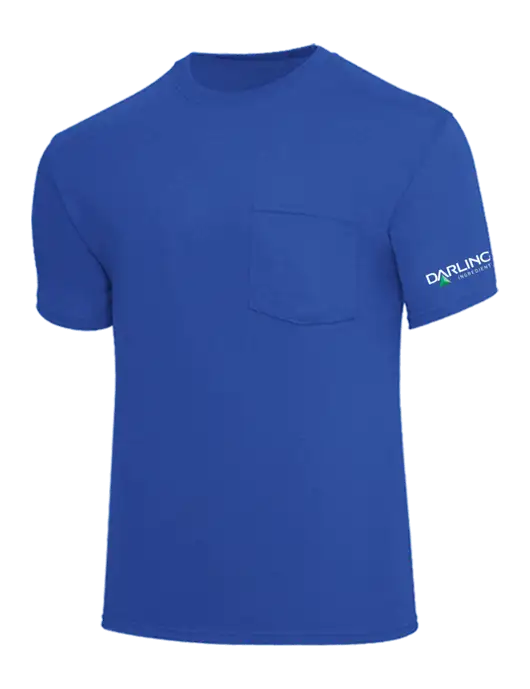 Core Blend Royal Pocket T-Shirt w/Darling Ingredients Logo