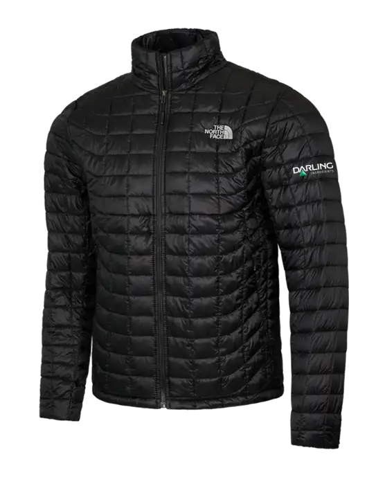 North Face Black ThermoBall Trekker Jacket w/Darling Ingredients Logo