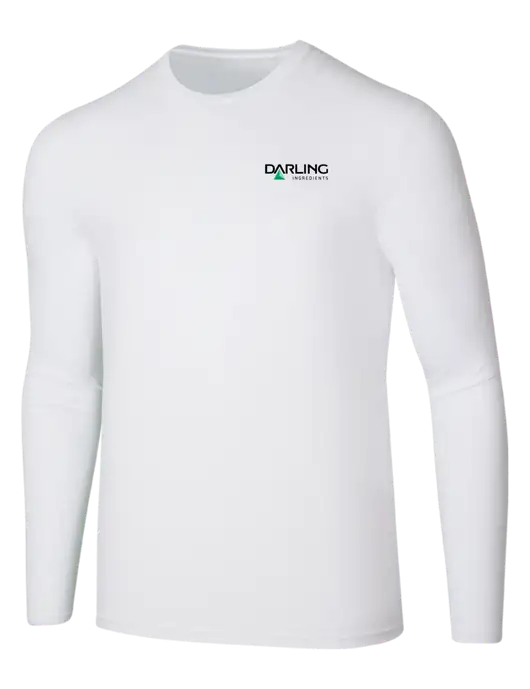 Seriously Soft White Long Sleeve T-Shirt w/Darling Ingredients Logo