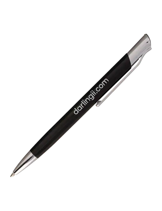 San Malo Black Pen - Black Ink w/DI URL Logo, Darling Ingredients Logo