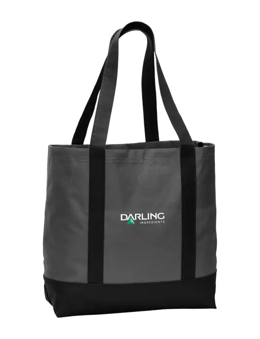 Carryall Charcoal/Black Day Tote Dark w/Darling Ingredients Logo
