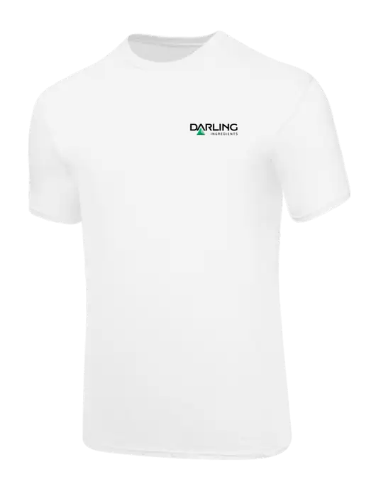 Core Blend White T-Shirt w/Darling Ingredients Logo