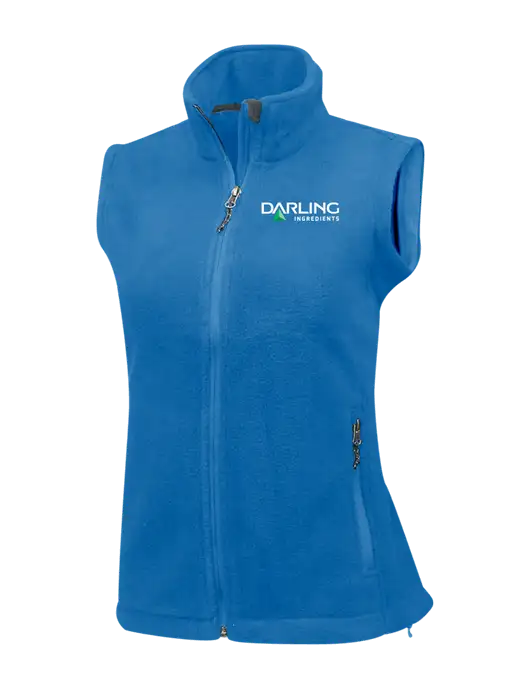 Royal Womens Fleece Vest w/Darling Ingredients Logo