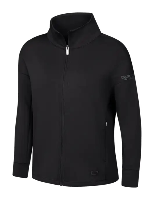 OGIO Womens Black Transcend Full-Zip w/Darling Ingredients Logo