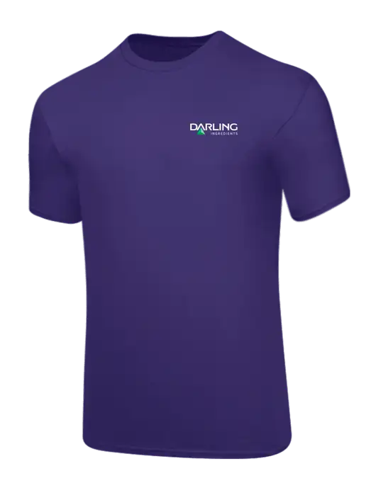 Core Blend Purple T-Shirt w/Darling Ingredients Logo