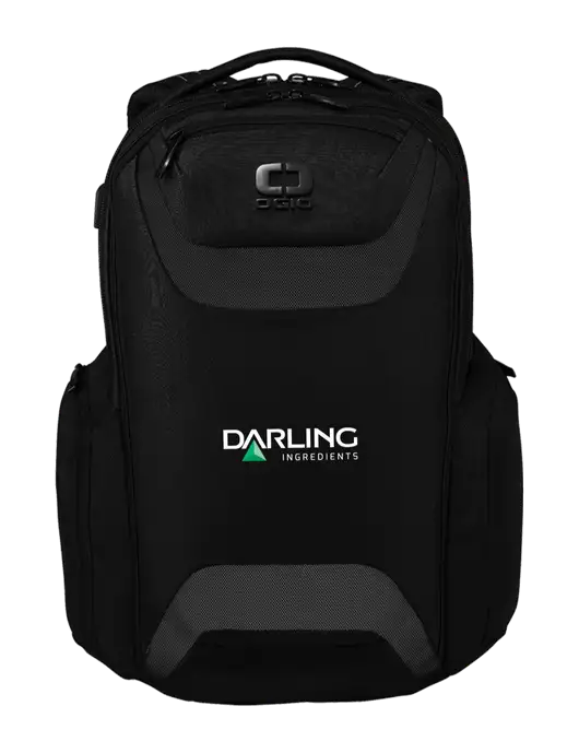 OGIO Black Charcoal Connected Pack w/Darling Ingredients Logo