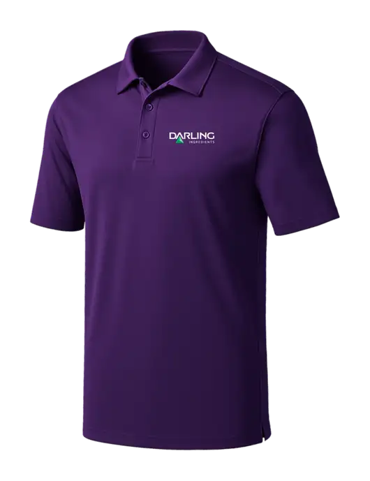 Purple Silk Touch Performance Polo w/Darling Ingredients Logo