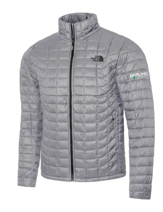 North Face Medium Grey ThermoBall Trekker Jacket w/Darling Ingredients Logo