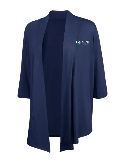 Dress Navy Blue Womens Concept Shrug w/Darling Ingredients Logo