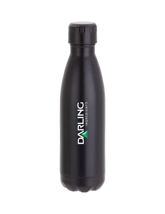 City Go Matte Black 17 oz Insulated Bottle w/Darling Ingredients Logo