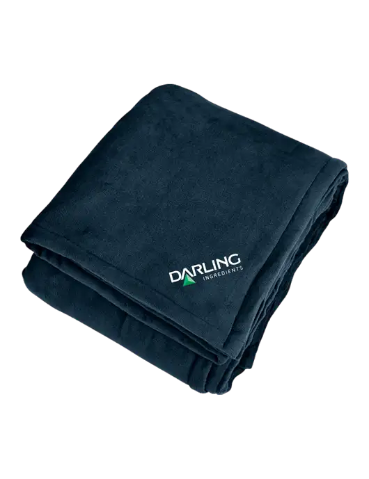 Mountain Lodge Navy Eclipse Blanket w/Darling Ingredients Logo