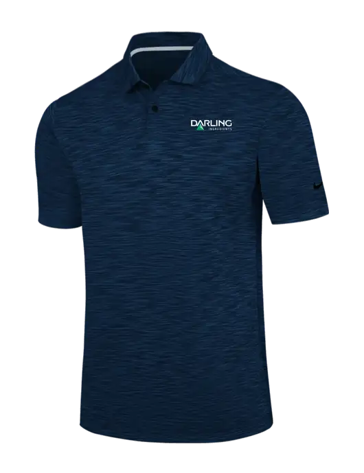 Nike Navy Dri-FIT Vapor Space Dyed Polo w/Darling Ingredients Logo