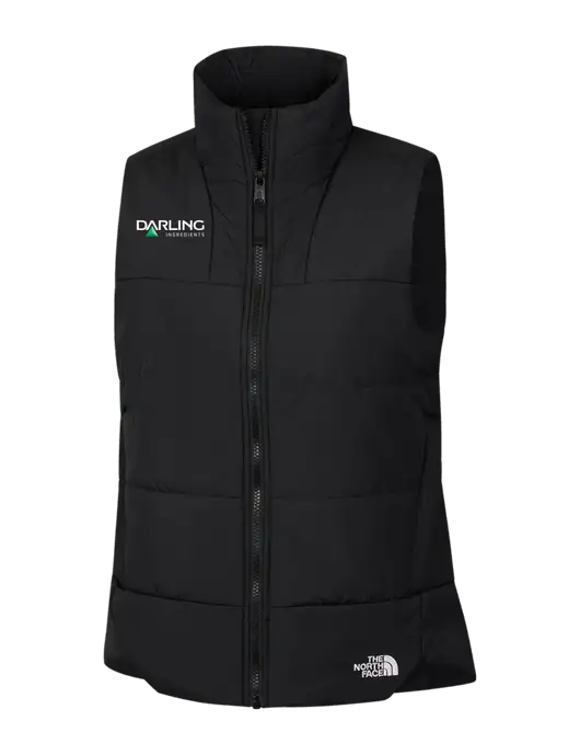 The North Face Womens Black Everyday Insulated Vest w/Darling Ingredients Logo
