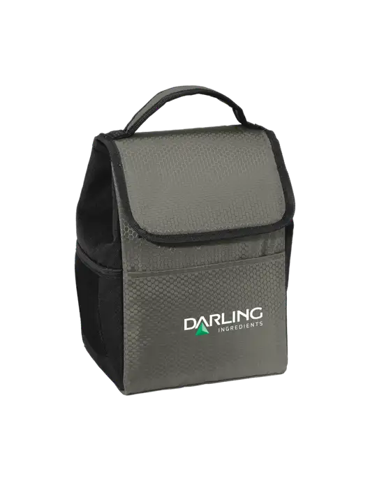 Lunch Bag Grey/Black Cooler w/Darling Ingredients Logo