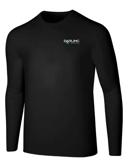 Seriously Soft Black Long Sleeve T-Shirt w/Darling Ingredients Logo