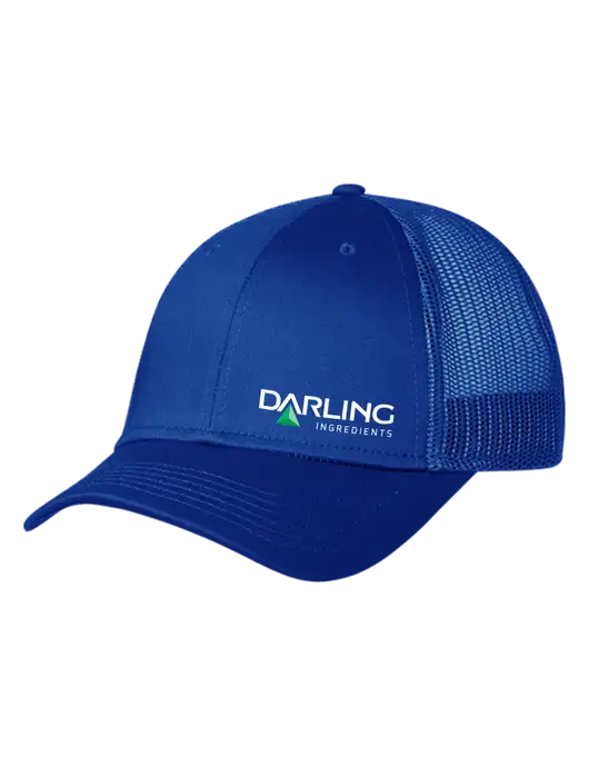 Royal Mesh Trucker Cap Snap Back w/Darling Ingredients Logo