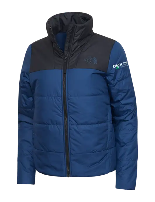 North Face Womens Navy Everyday Insulated Jacket w/Darling Ingredients Logo