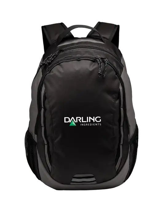 Ridge Charcoal/Dark Charcoal Laptop Backpack w/Darling Ingredients Logo