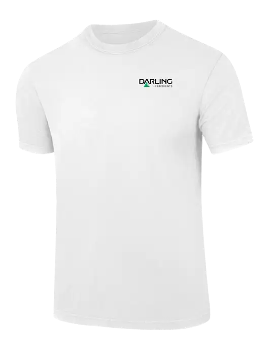 Comfort Colors 6.1 oz White Heavyweight Ring Spun T-Shirt w/Darling Ingredients Logo