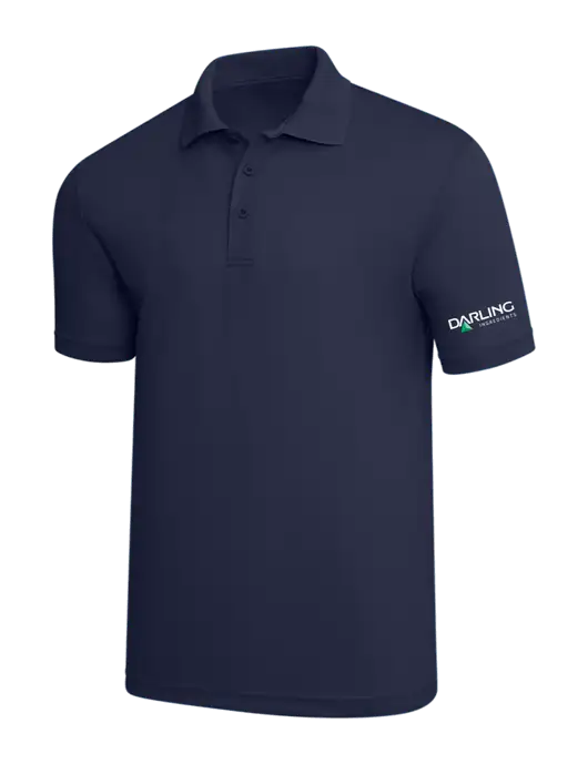 Navy PosiCharge RacerMesh Polo w/Darling Ingredients Logo
