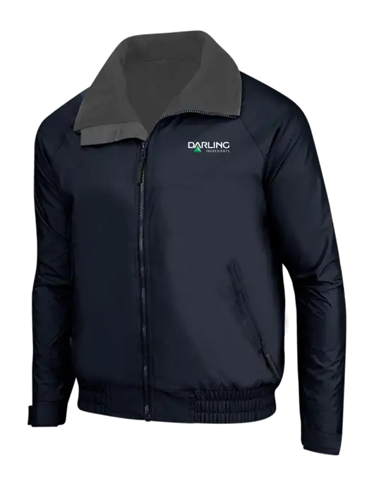 True Navy/Grey Heather Classic Competitor Jacket w/Darling Ingredients Logo