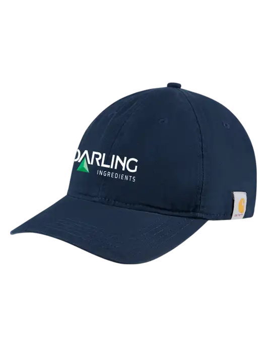 Carhartt Navy Cotton Canvas Cap w/Darling Ingredients Logo