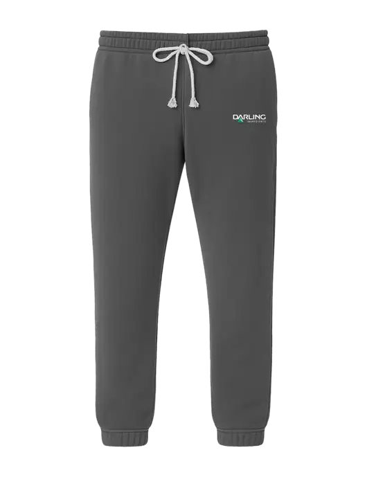 Comfort Colors Garment-Dyed Dark Grey Lightweight Fleece Sweatpants w/Darling Ingredients Logo