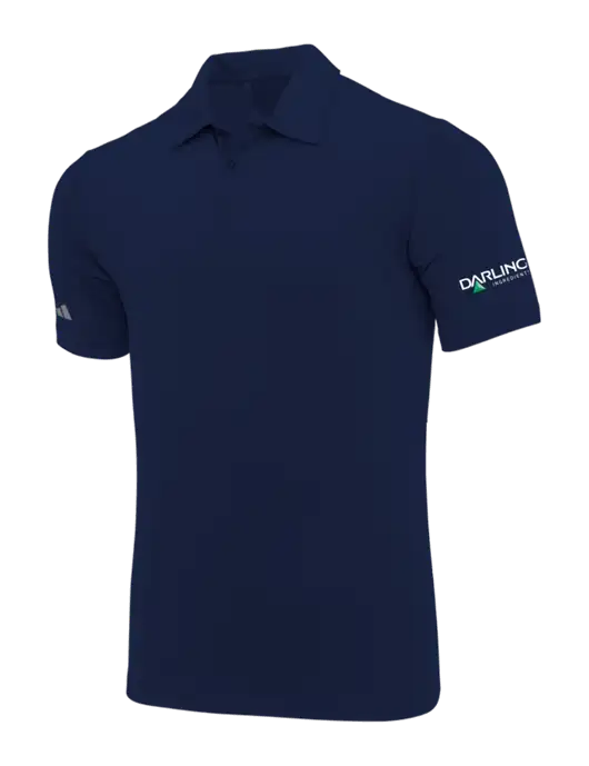 Adidas Navy Blue Ultimate Solid Polo w/Darling Ingredients Logo