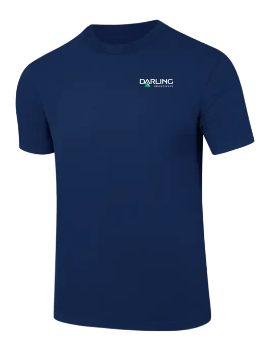 Comfort Colors 6.1 oz Dark Navy Heavyweight Ring Spun T-Shirt w/Darling Ingredients Logo