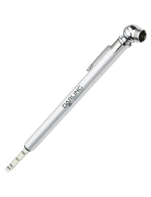 Quick View Silver Tire Gauge w/Darling Ingredients Logo