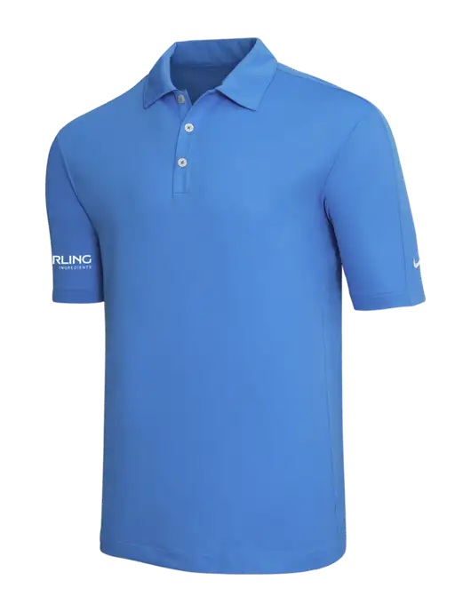 Nike Light Royal Blue Tech Sport Dri-FIT Polo w/Darling Ingredients Logo