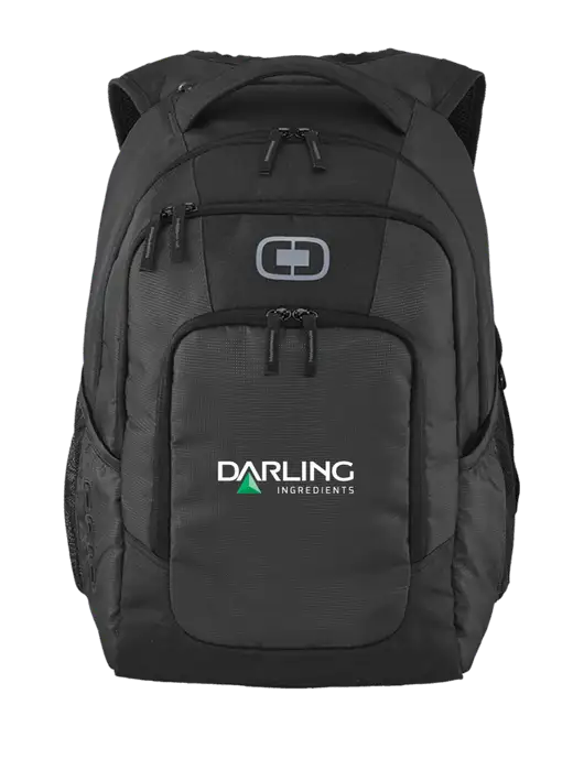 OGIO Diesel Grey Logan Laptop Backpack
 w/Darling Ingredients Logo